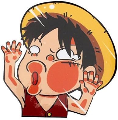 Anime One Piece Monkey·D·Luffy Vinyl Car Auto Wall Laptop Sticker Cartoon Decal