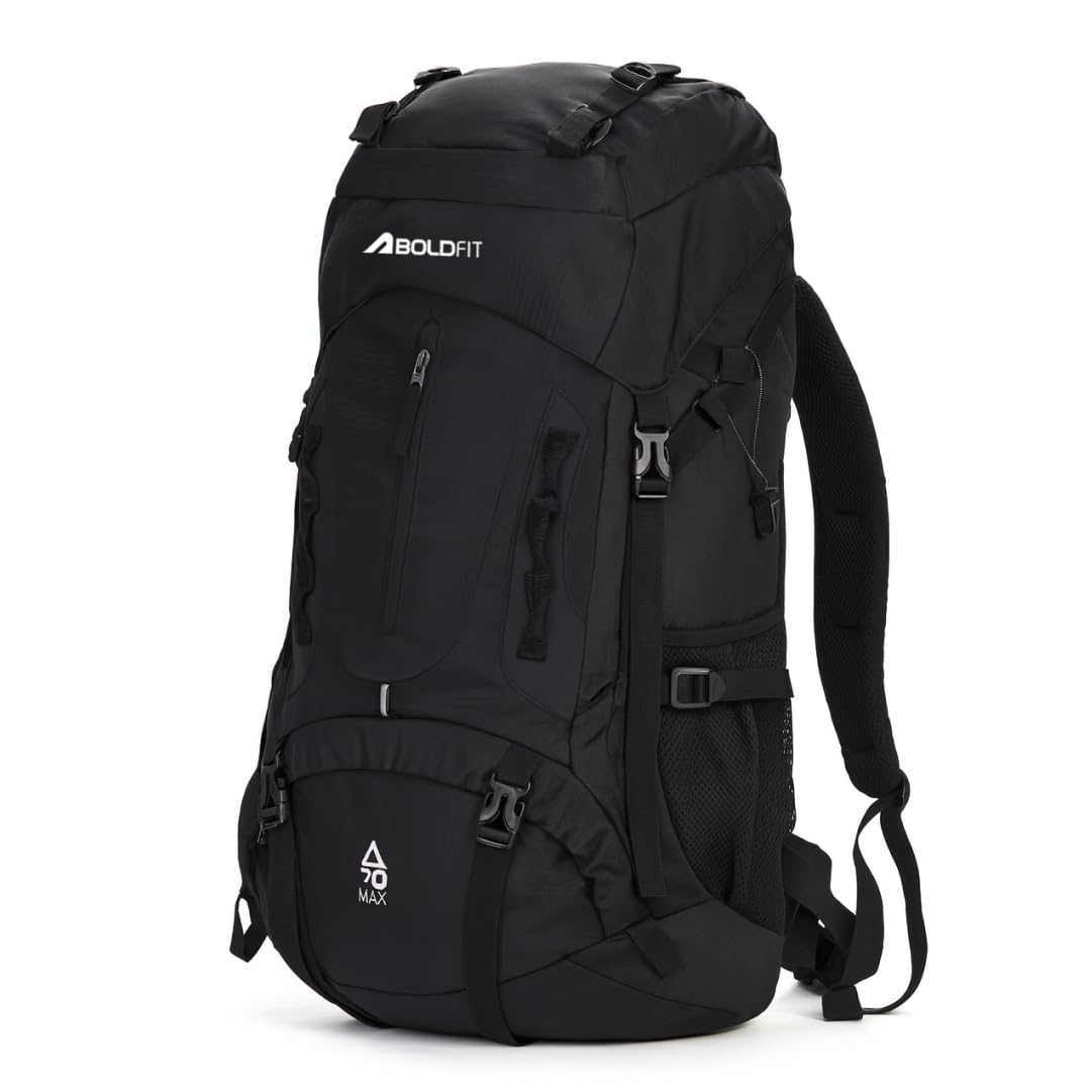 Boldfit Rucksack Bag Tourist Gear Travel Trekking, Camping, Hiking Bagpack for Men & Women Front & Top Loading - 70L-picture-13