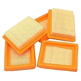 limpiar filtro aire desbrozadora stihl Rendimiento de sellado fiable DierCosy Tools 5 Piezas De Filtro De Aire del Filtro para Stihl Fs120 Fs200 Fs250 Fs300 Fs350 Fs400 Desbrozadora De Repuesto Filtros De Aire