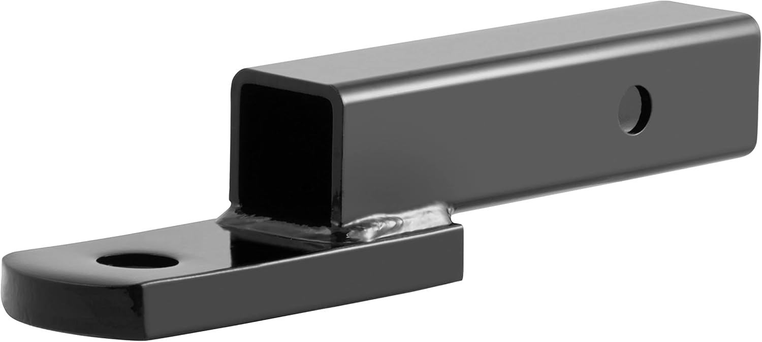 CURT 45010 Class 3 Trailer Hitch Ball Mount, Fits 2-Inch Receiver, 7,500 lbs, 1-Inch Hole, 2-In Drop, 3/4-Inch Rise