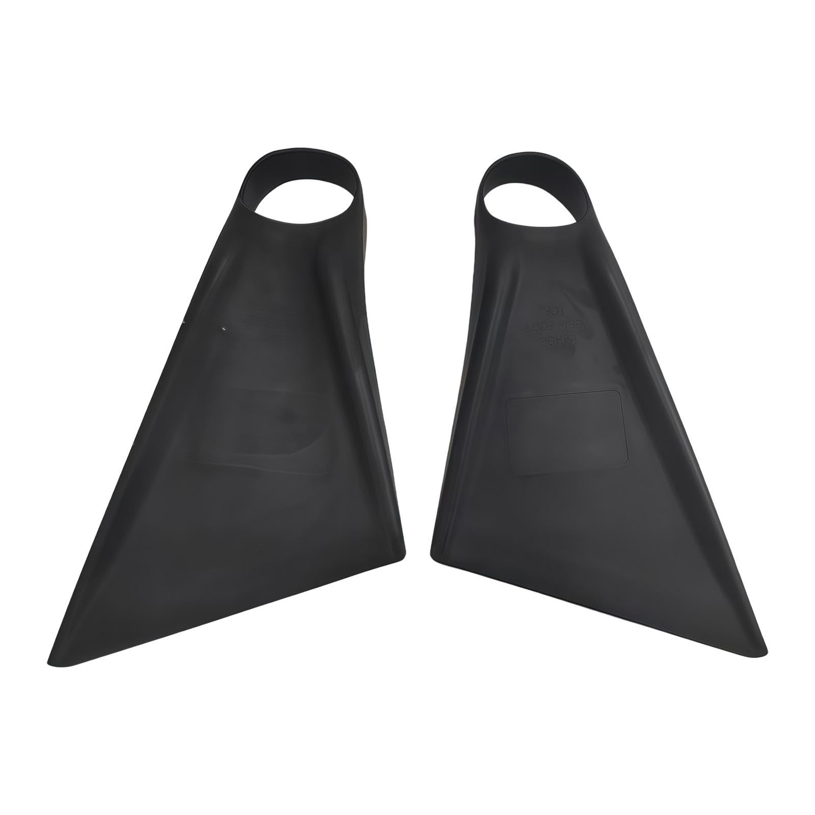 QIAOLIDA Rubber Swim Training Fin Flippers Comfortable Outdoor Swimming Fin Training Flippers for Teen and Adult