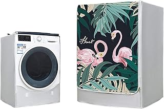 Machine à laver Couverture Oxford Tissu Étanche Machine à laver Étanche Couvre écran solaire Laveuse anti-vieillissement Couvercle anti-poussière adapté à la plupart des rondelles de chargement avant