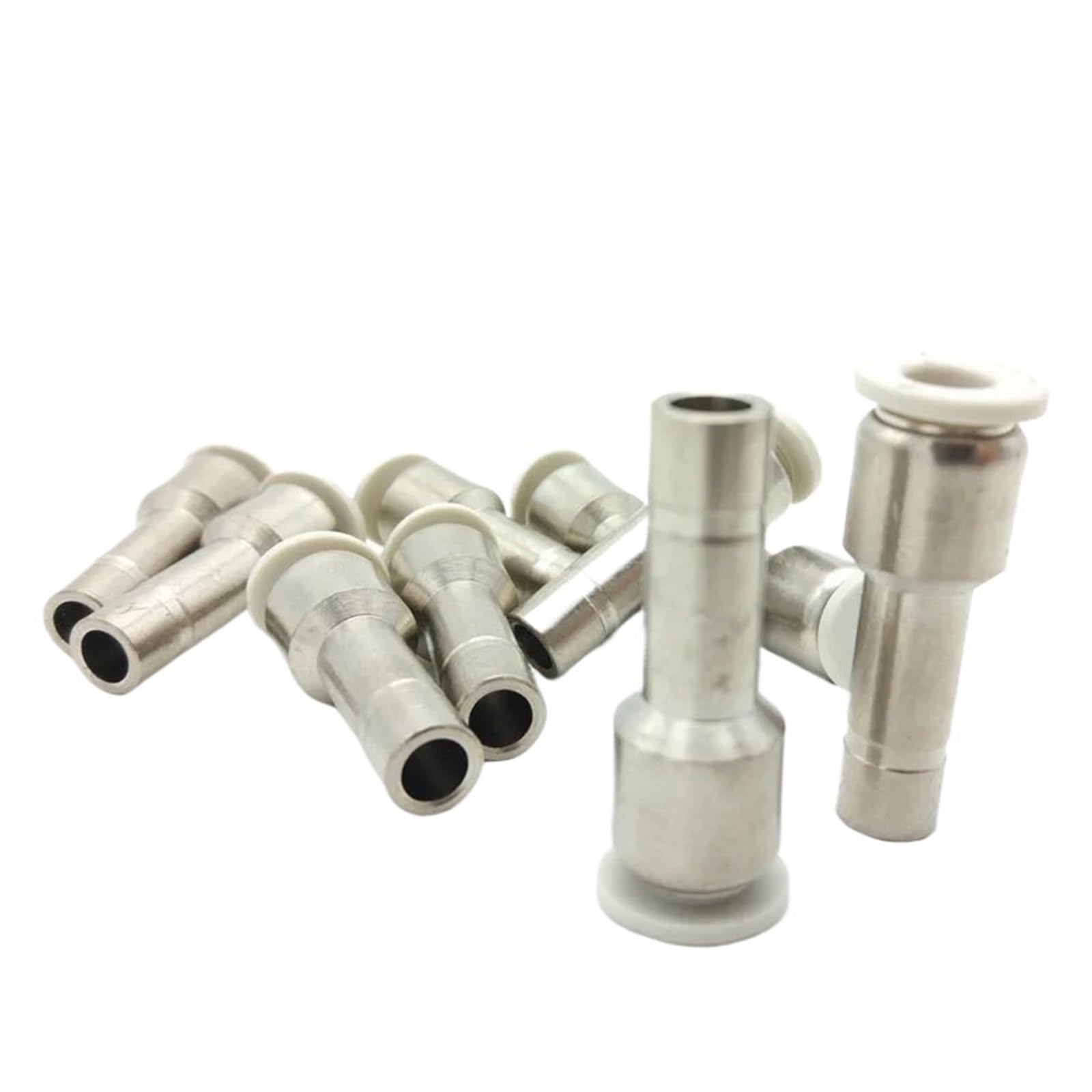 1 pièces PGJ insérer raccord droit pneumatique Air pousser raccord en laiton basse pression(PGJ10-8 10mm 8mm,5CPS)