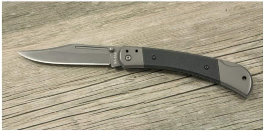 KA-BAR 3189, Folding Hunter,Black