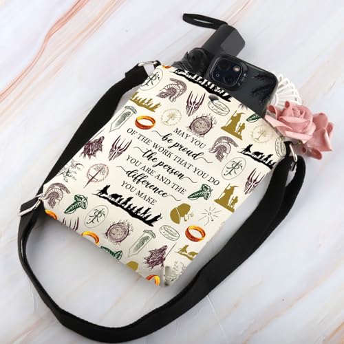 BDPWSS Hobbit Fan Gift May You Be Proud Of The Work You Do Crossbody Bag for Women4