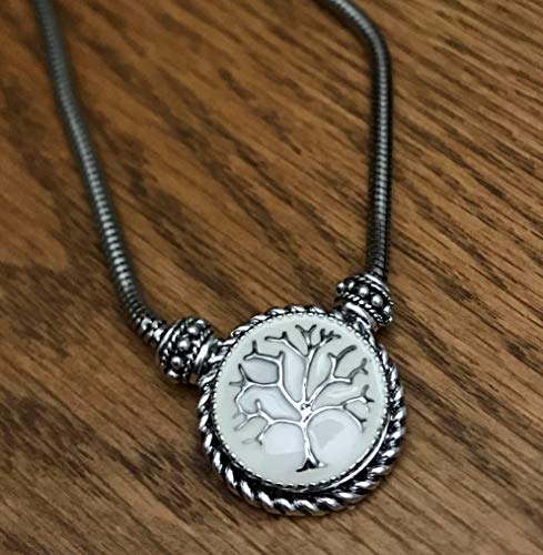 Snap Jewelry Toggle Necklace Silver Plated Length 20" fits 18-20mm Standard Size Ginger Charms My Prime Gifts2