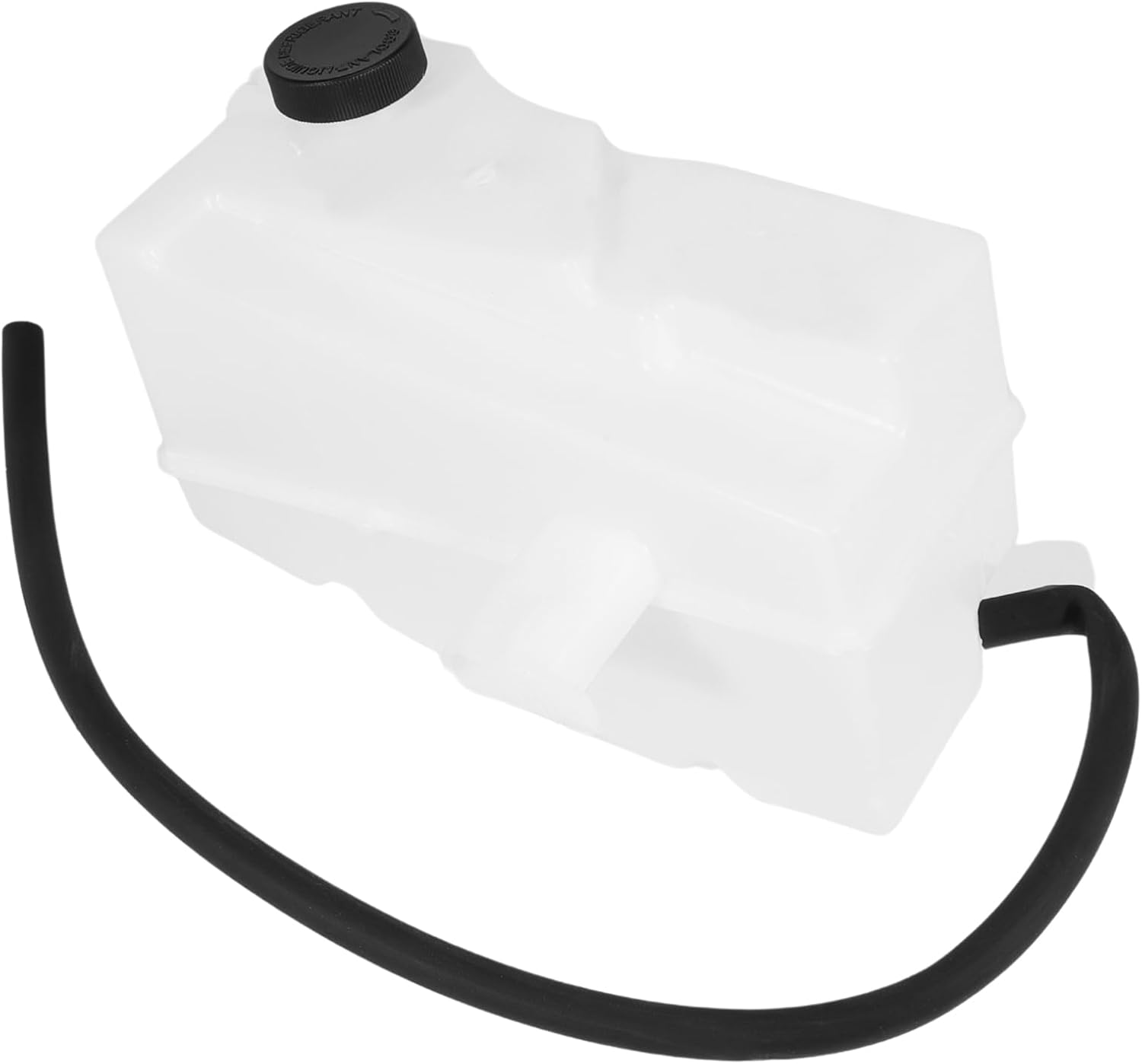 Coolant Overflow Reservoir Tank with Cap Compatible with Nissan Rogue 2008-2013 2.5L, Rogue Select 2014-2015 2.5L, 21711JG000