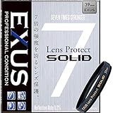 マルミ MARUMI レンズフィルター 39mm EXUS レンズプロテクト SOLID 39mm レンズ保護用 強化ガラス 帯電防止 撥水防汚 薄枠 日本製