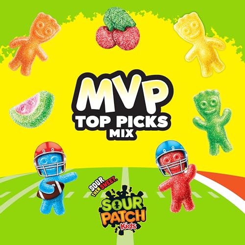 SOUR PATCH KIDS MVP Top Picks Mix Soft & Chewy Gummy Candy, 11 oz - image 3