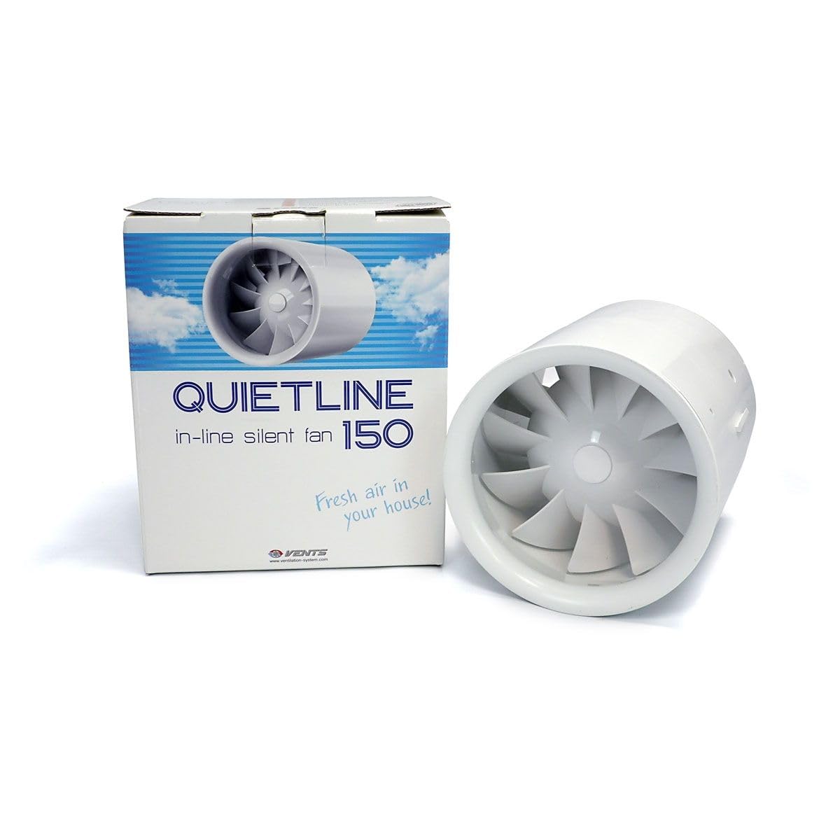 VENTS Ventilatore Quietline 335 m3/h - Ø 150 mm