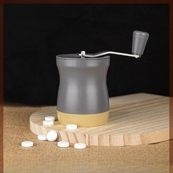 Manual Coffee Grinder Large Ceramic Burr Hand Crank Coffee Mill Portable - 2
