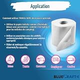 Bluecraft papier toilette auto-dissolvant, lot de 12 rouleaux photo 3