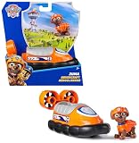 Paw Patrol - Pat Patrouille - Véhicule 15 Cm Et Figurine Zuma...