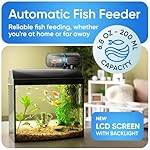 FISHNOSH Automatic Fish Feeder for Aquarium - New Generation 2025, Auto Food Dispenser with Timer for Small Tank, Big Aquariums & Pond (Blue) - Image 2