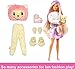 Barbie Cutie Reveal Doll with Blonde Hair & Lion Plush Costume, 10 Suprises Include Accessories & Pet (Styles May Vary)