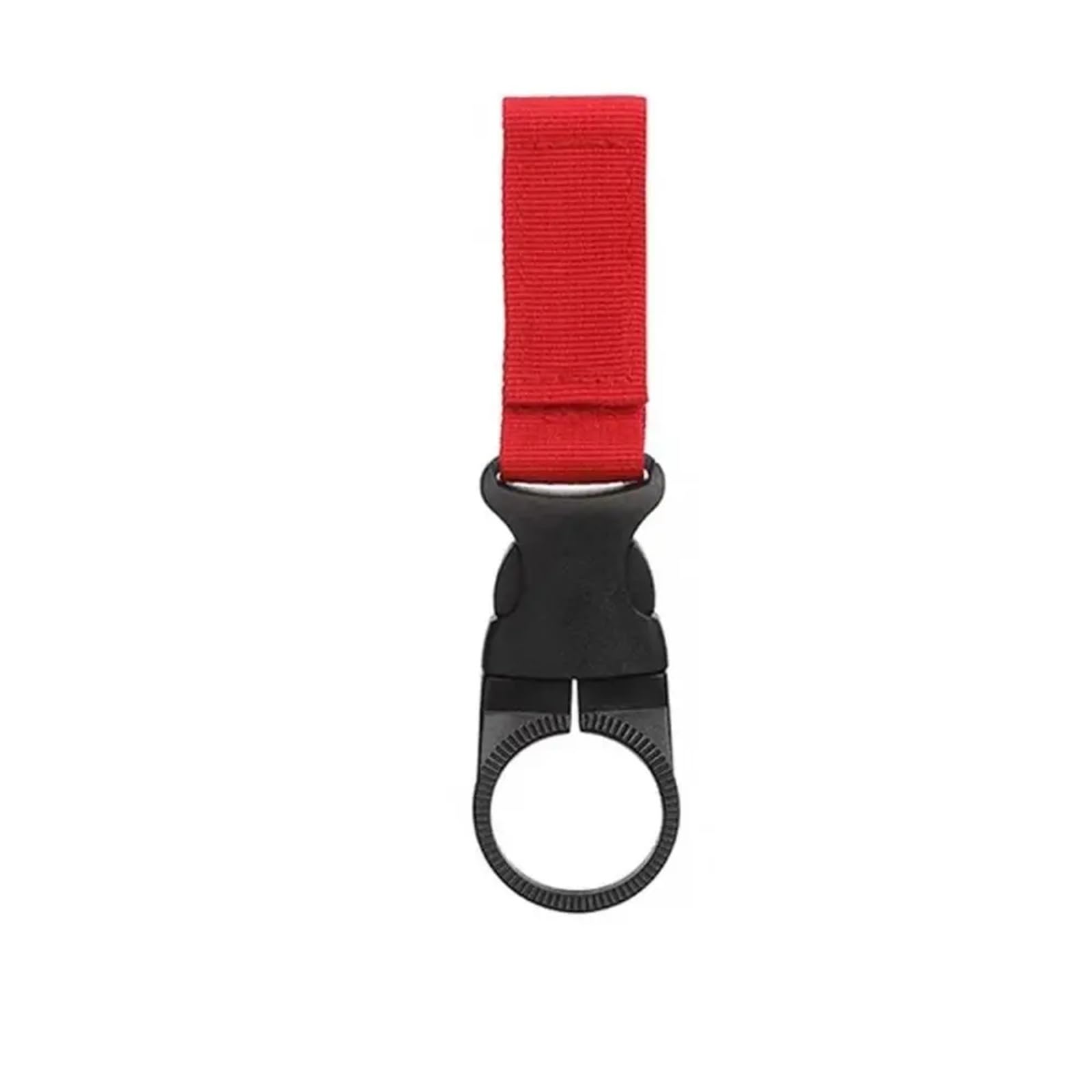 GHHZML Water Bottle Clip Backpack Buckle Water Bottle Hook Carabiners Nylon Webbing Holder Clip Detachable Key