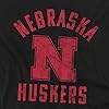 University of of Nebraska Official Nebraska Cornhuskers Logo Unisex Adult T-Shirt, Cornhuskers Logo, Large #1
