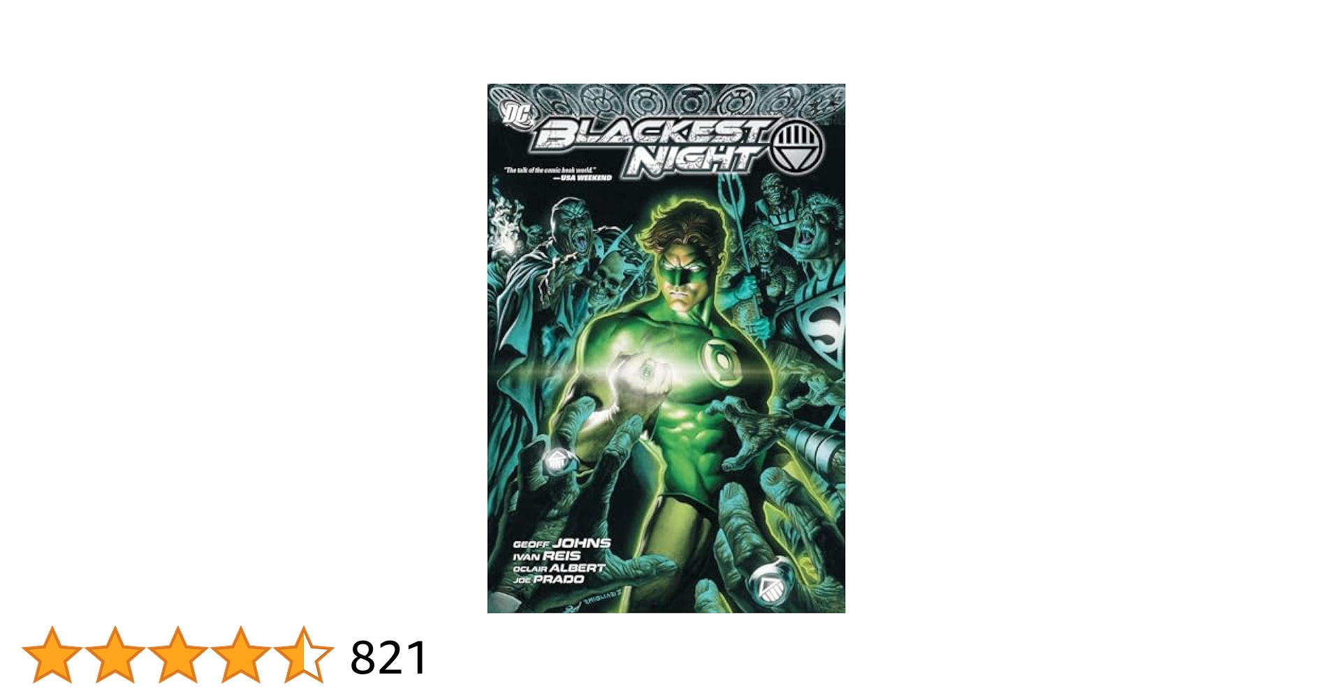 Green Lantern ブラッケスト・ナイト アメコミ Amazon | Blackest Night: Green Lantern | Johns, Geoff