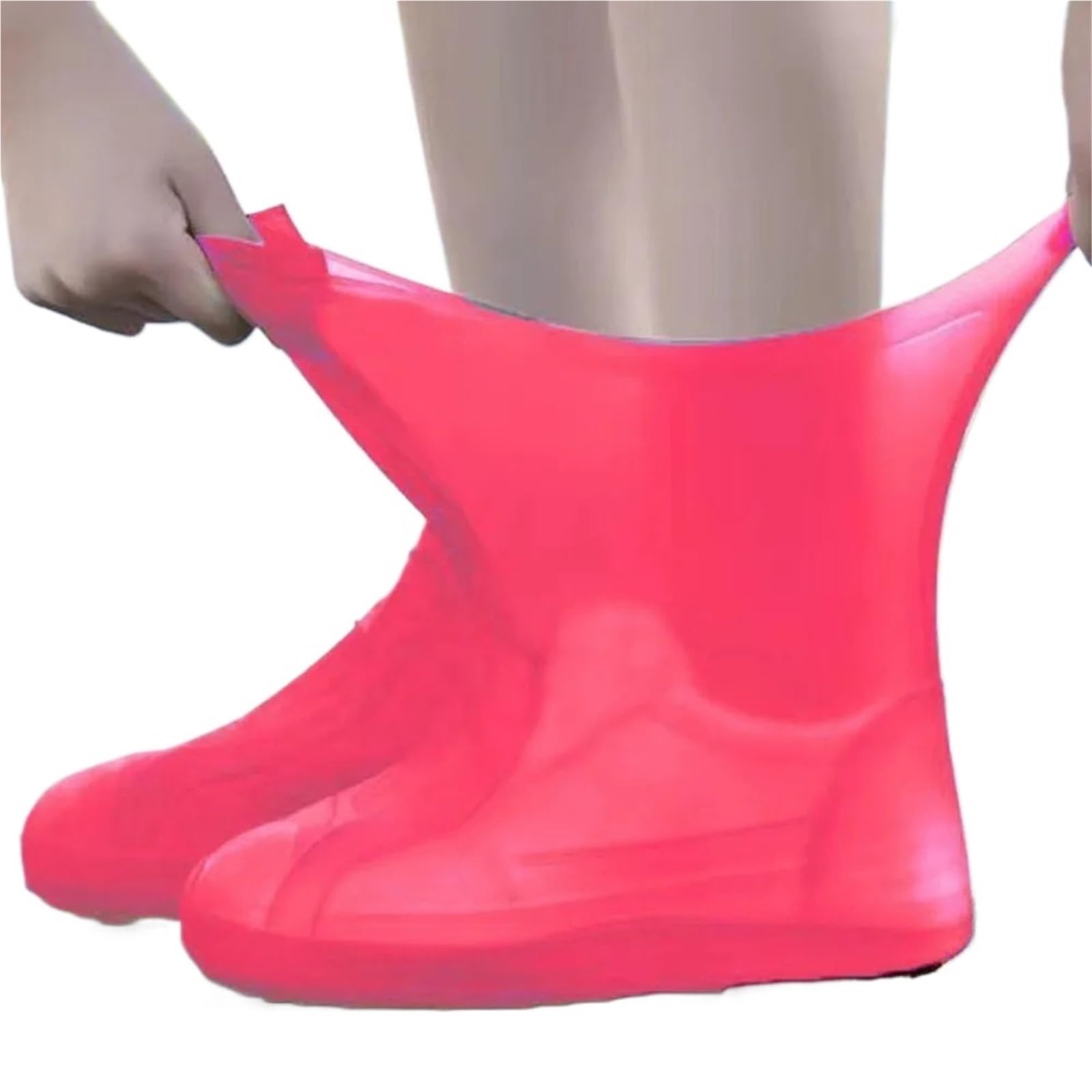 5 pares de cubiertas for zapatos for caminar, protectores impermeables for, cubierta for for la lluvia, botas gruesas reutilizables for exteriores para Protección