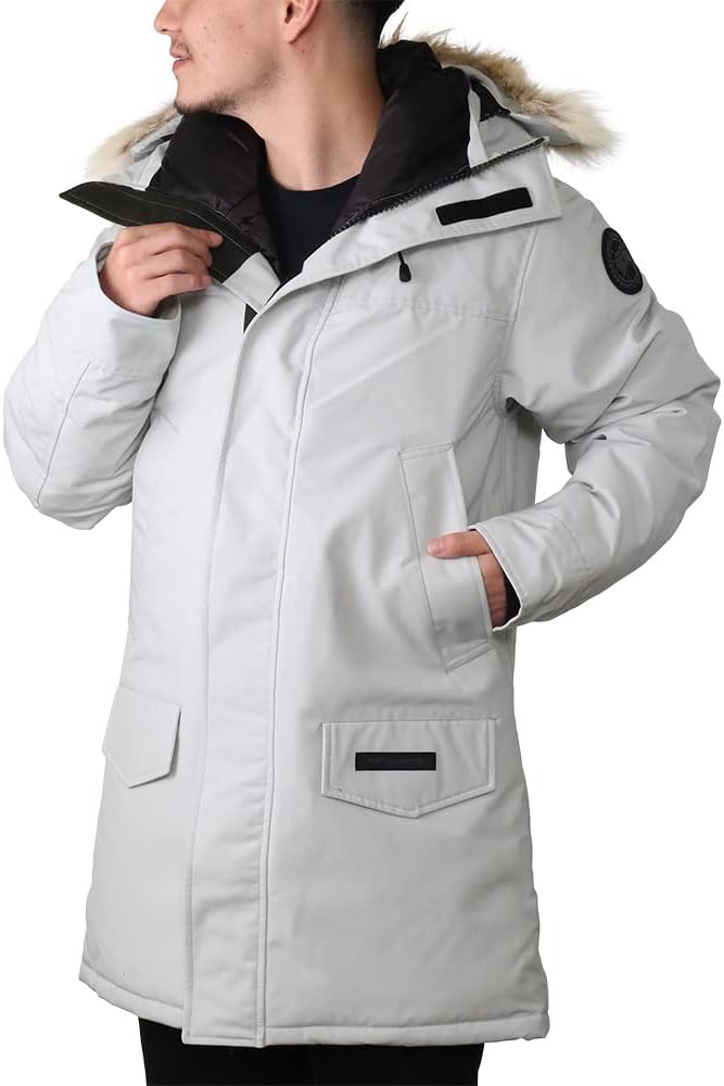 Amazon | [カナダグース] ダウンジャケット メンズ ブラックレーベル