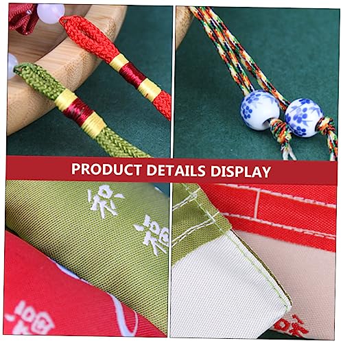 Set de 6 bolsas decorativas bordadas para aromatizar miniatura 7