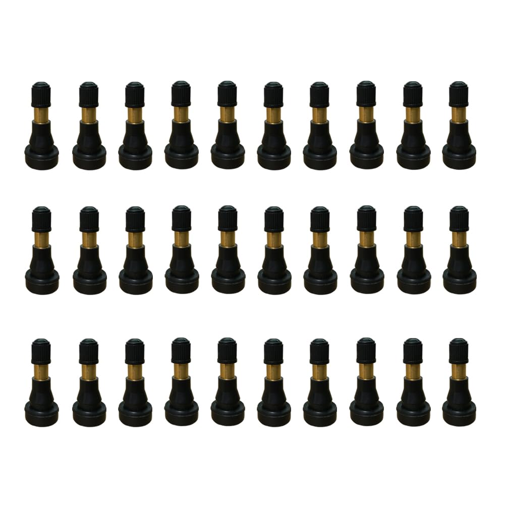30Pcs TR600HP High Pressure Brass Valve Stems for Car Tires