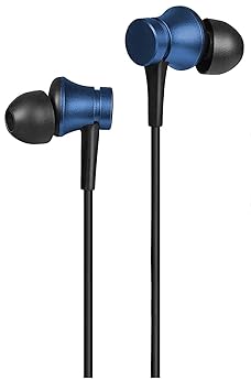 Shopzee Earphones with Dynamic bass, Music Control and mic (Blue)