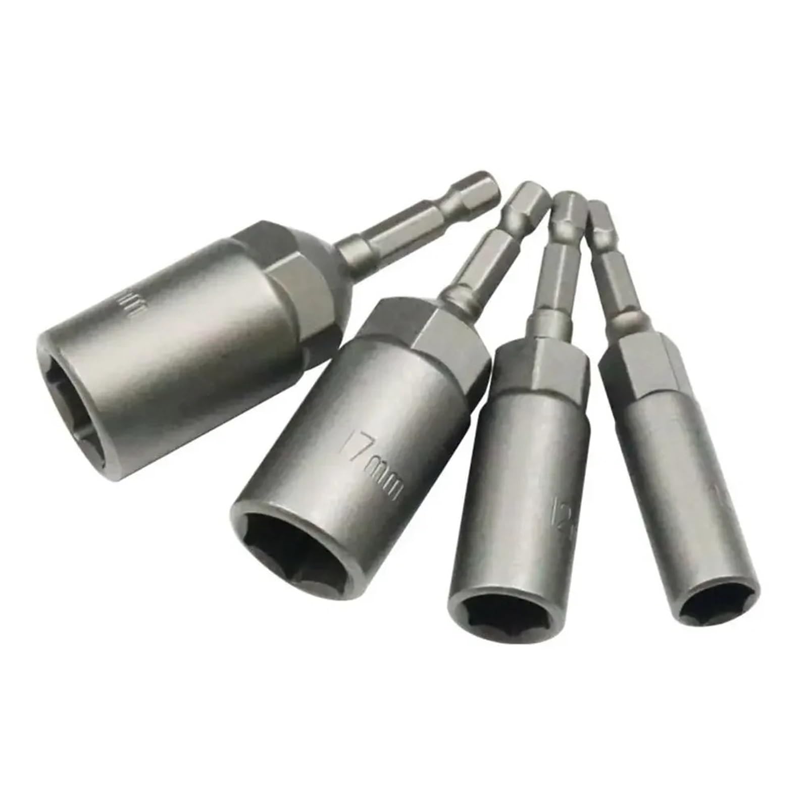 5.5mm-19mm dysze z tuleją sześciokątną zestaw śrubokrętów nasadowych uchwyt śrubokręta narzędzia wiertarki Zestaw przedłużek(14Pcs)