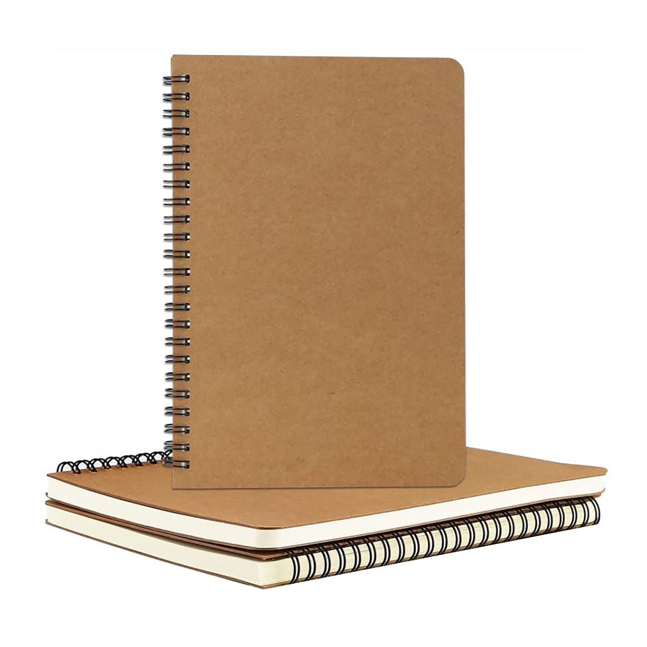 Buy Printelligent Spiral , Kraft Cover set of 3, 160 Pages, 80 Sheets