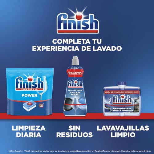Miniatura 6 de Finish Powerball Power All in 1 Pastillas para el lavavajillas todo en 1 - Pack ahorro 104 pastillas