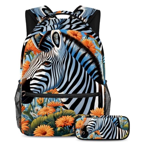 Sac à dos ado et trousse pour ranger les grands cahiers d'école