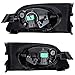 RP Remarkable Power, 2001 2002 2003 Civic 2/4DR Clear H11 Lamp Fog Light Set FL7042