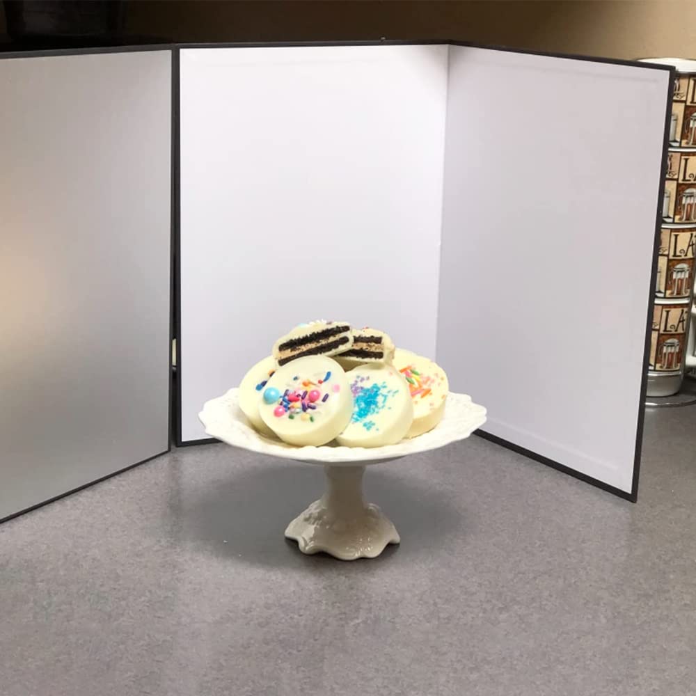 Płyta dyfuzora światła, reflektor fotograficzny A4, składany dyfuzor światła, reflektor do fotografii żywności, kartonowy reflektor światła do fotografii martwej natury i zdjęć żywności