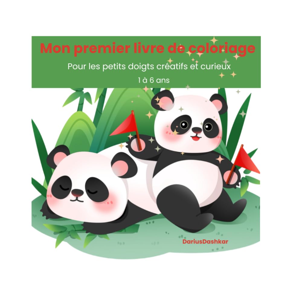 Mon premier livre de coloriage: Pour les petits doigts créatifs et curieux
