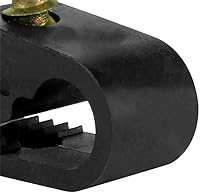 Vista 7 de Skywalker Clips flexibles para tornillos de un solo cable (paquete de 100 unidades, color negro)