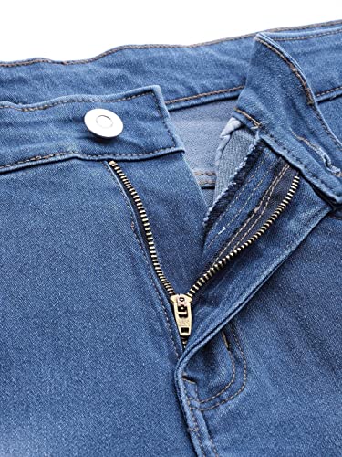 Image of Hubberholme Men's Stretchable Slim Fit Jeans - Casual Cotton Jeans for Men