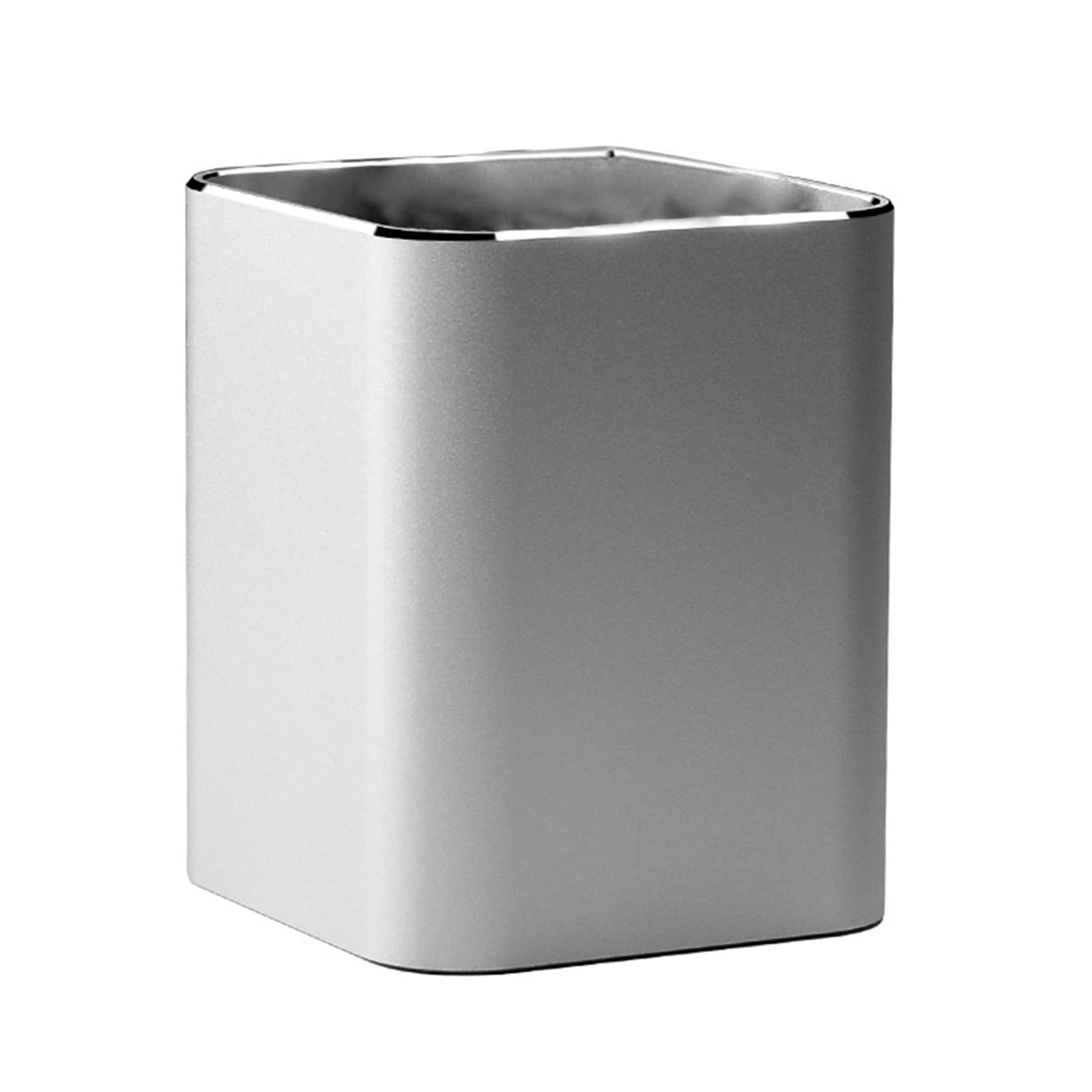 Rangement pinceaux de maquillage en métal à grande capacité