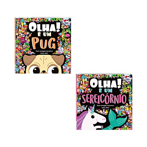 Combo com 2 Livros Interativos Procure e Encontre