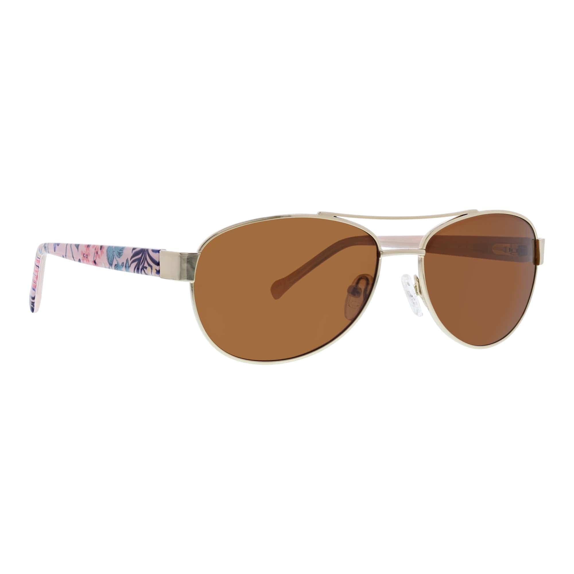 Vera BradleyWomen's Polarized Marlene Aviator Sunglass
