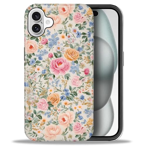 Flivro iPhone 16pP[XAnCubh wr[f[eB[ 2 in 1APC n[hVF&VR Ci[op[ h~ t{fBJo[ ϏՌ XfUCP[X - pXeJ[ Cht[