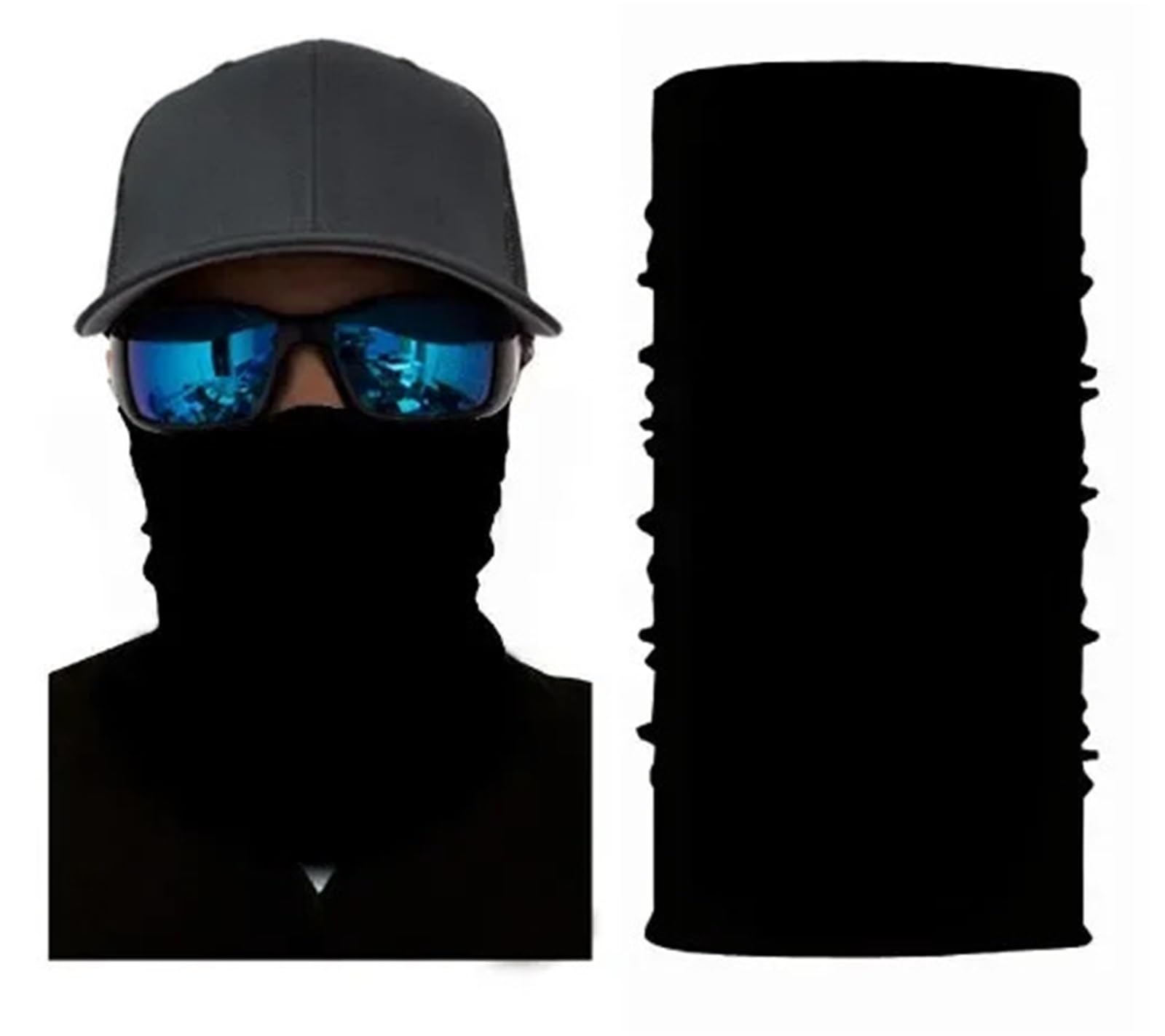 2 máscaras de esquí for Ciclismo, Senderismo, Pesca, Snowboard, Capucha, Sombrero, Hombre y Mujer para Esquí Ciclismo