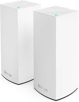 Linksys AX3000 Wi-Fi 6 Mesh System MX2002-JP 11ax 574 + 2402 Mbps Dual Band 160MHz Width iPhone / Android App Easy Setup Multiple Devices Expand Mesh Range Enhance