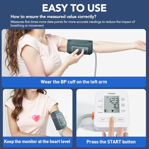 Image of maguja Blood Pressure Monitors with Large Blood Pressure Cuff for Home Use