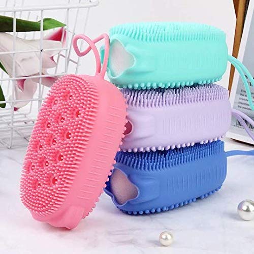 Bubble Bath Brush Double-Sided Massage Scalp Back-rubbing Bath Massage Brush Skin Clean Shower Brushes