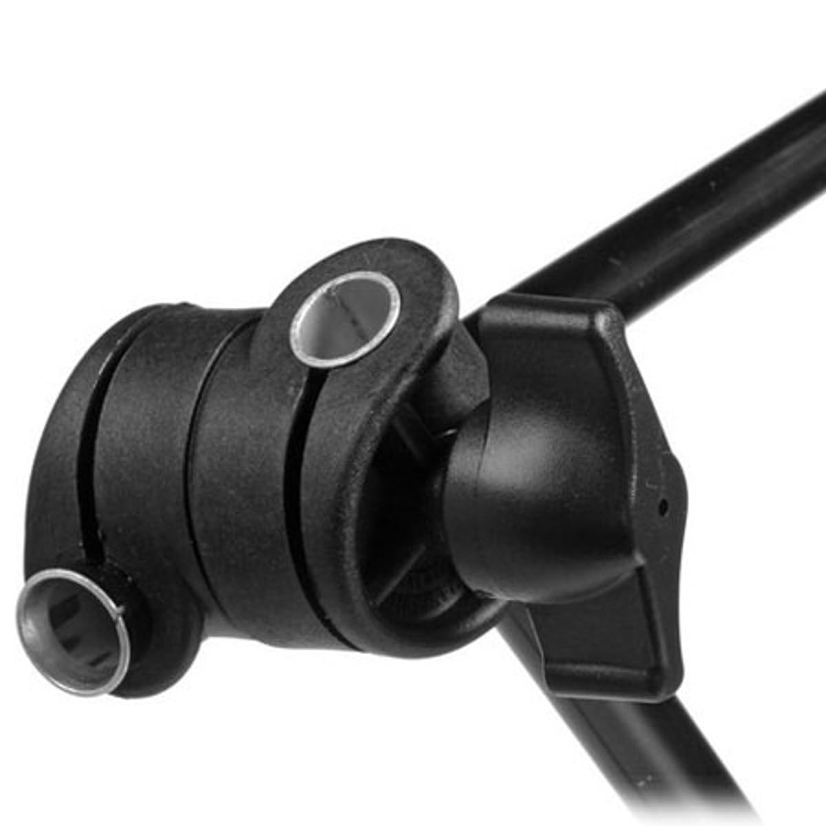Manfrotto 196B-3 Braccetto Serie Articulated con 3 Sezioni e Supporto per Fotocamera, Attacco 16 mm e 1/4" Femmina, in Alluminio, Nero