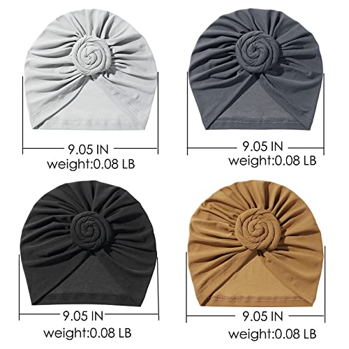Image of KYNARI Turban Head Wraps for Women, Pretied Stretch Bonnet Hair Wrap | African Knot Turban Hats Pre Twist Headwear Soft Head Scarf Elastic and Breathable Head Covering Cancer Caps for Black Women