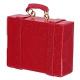 Petite valise - le design est raisonnable, idéal pour ajouter une atmosphère de vie à votre mini maison, chic et charmant, décorations de mini maison