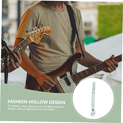 TOYANDONA 1Pc Sangle De Guitare Ceinture Pour Ceinture Boucle Guitare Ceinture Guitare Bandoulière Rétro Basse Bretelles Ukulélé Tour De Cou En Cuir Ukulélé Sangle Basse Sangle Ballade - Les Beatles, Paul McCartney, John Lennon, RIngo Starr, George Harrison TOYANDONA 1Pc Sangle De Guitare Ceinture Pour Ceinture Boucle Guitare Ceinture Guitare Bandoulière Rétro Basse Bretelles Ukulélé Tour De Cou En Cuir Ukulélé Sangle Basse Sangle Ballade – Image 4