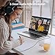 UGREEN Aux Kabel 3.5 Klinke auf 3.5 Klinke Kabel , 4 Polig unterstützt Mikrofon für Headset(CTIA), Handy, Auto Radio, MP3 Player, Lautsprecher, PS4, Xbox One usw.(1m)