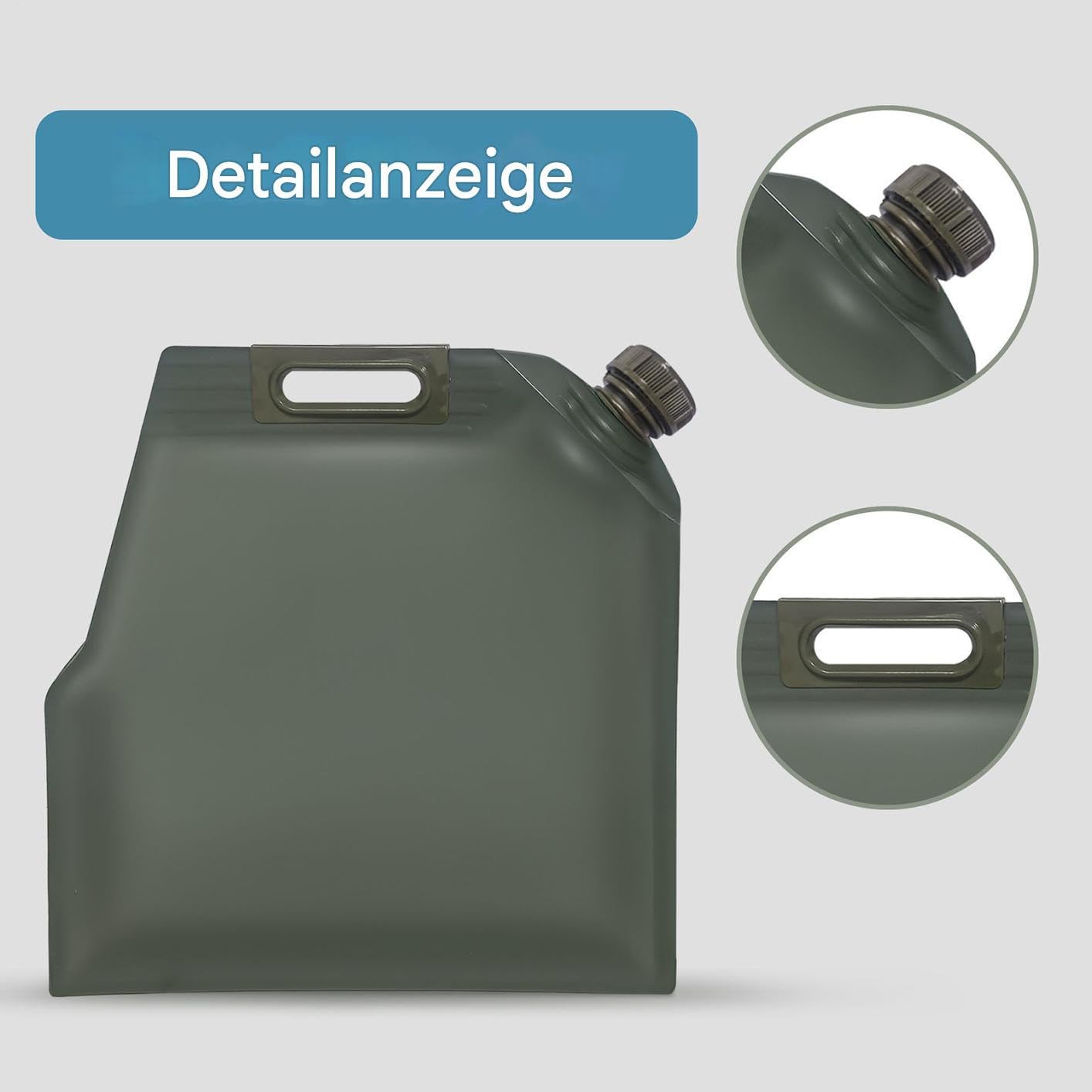 Gas Bladder Für Boot Handheld Tragbar,Öl Container Beutel Für Autos - Leckagesicher Kraftstoff Aufbewahrung Beutel Für Fahrer Motorräder SUVs Wohnmobile Angler Reisende Pendler